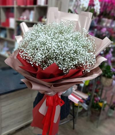 Букет цветов из: Гипсофила в Ребрихе