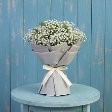 Букет цветов из:  Гипсофила в Ребрихе