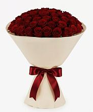 Букет 101 Бордовая роза Блэк Бакарра в Ребрихе