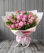 Букет Розовый кустик в Ребрихе