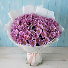 Букет цветов из:  Хризантемы в Ребрихе