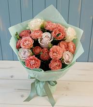 Букет цветов из:  Розы в Ребрихе