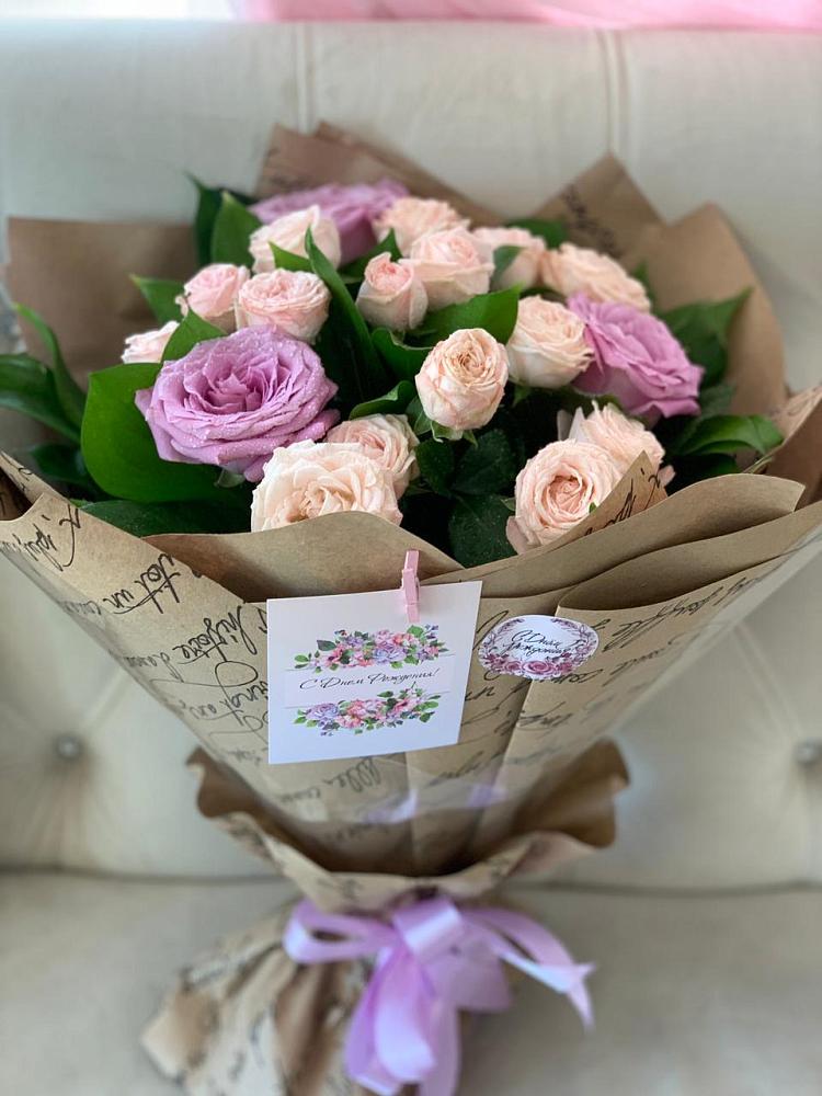 Букет цветов из: Розы в Ребрихе