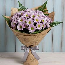 Букет цветов из:  Хризантемы в Ребрихе