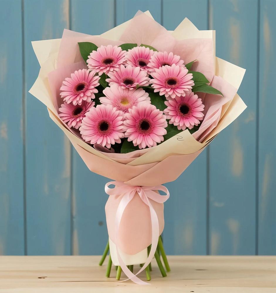 Букет цветов из: Герберы в Ребрихе