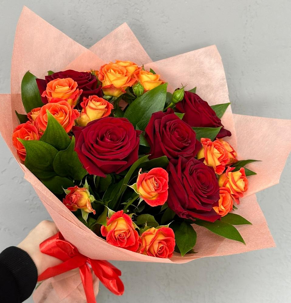 Букет Любовь и восторг в Ребрихе