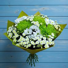 Букет цветов из:  Хризантемы в Ребрихе