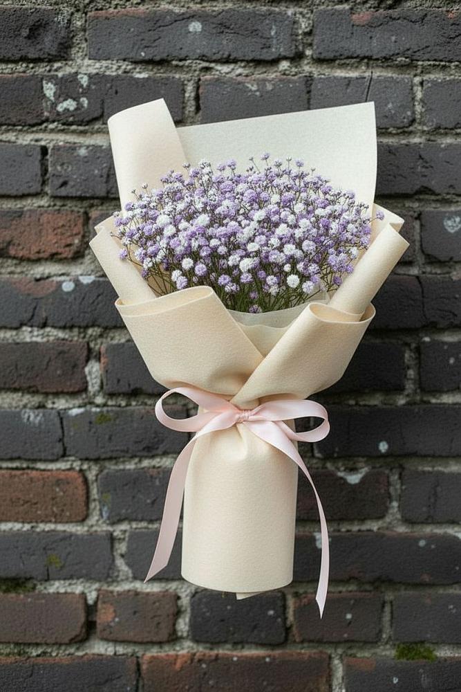 Букет цветов из: Гипсофила в Ребрихе