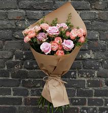 Букет цветов из:  Розы в Ребрихе