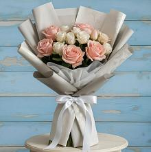 Букет цветов из:  Розы #REPLACE_PRED# Ребрихе