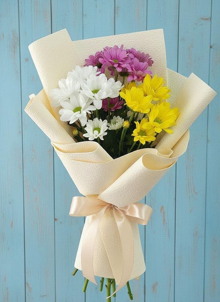 Букет цветов из: Хризантемы в Ребрихе