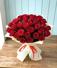 Букет 29 Красных роз в Ребрихе