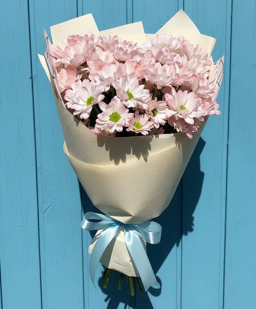 Букет цветов из: Хризантемы в Ребрихе