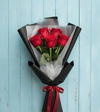 Букет цветов из:  Розы в Ребрихе
