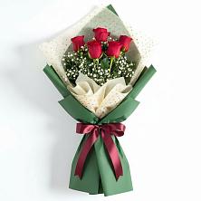 Букет цветов из:  Розы в Ребрихе