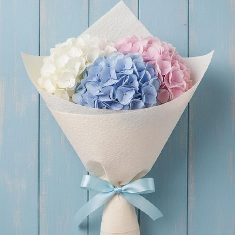 Букет цветов из: Гортензия в Ребрихе