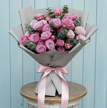 Букет цветов из:  Розы в Ребрихе